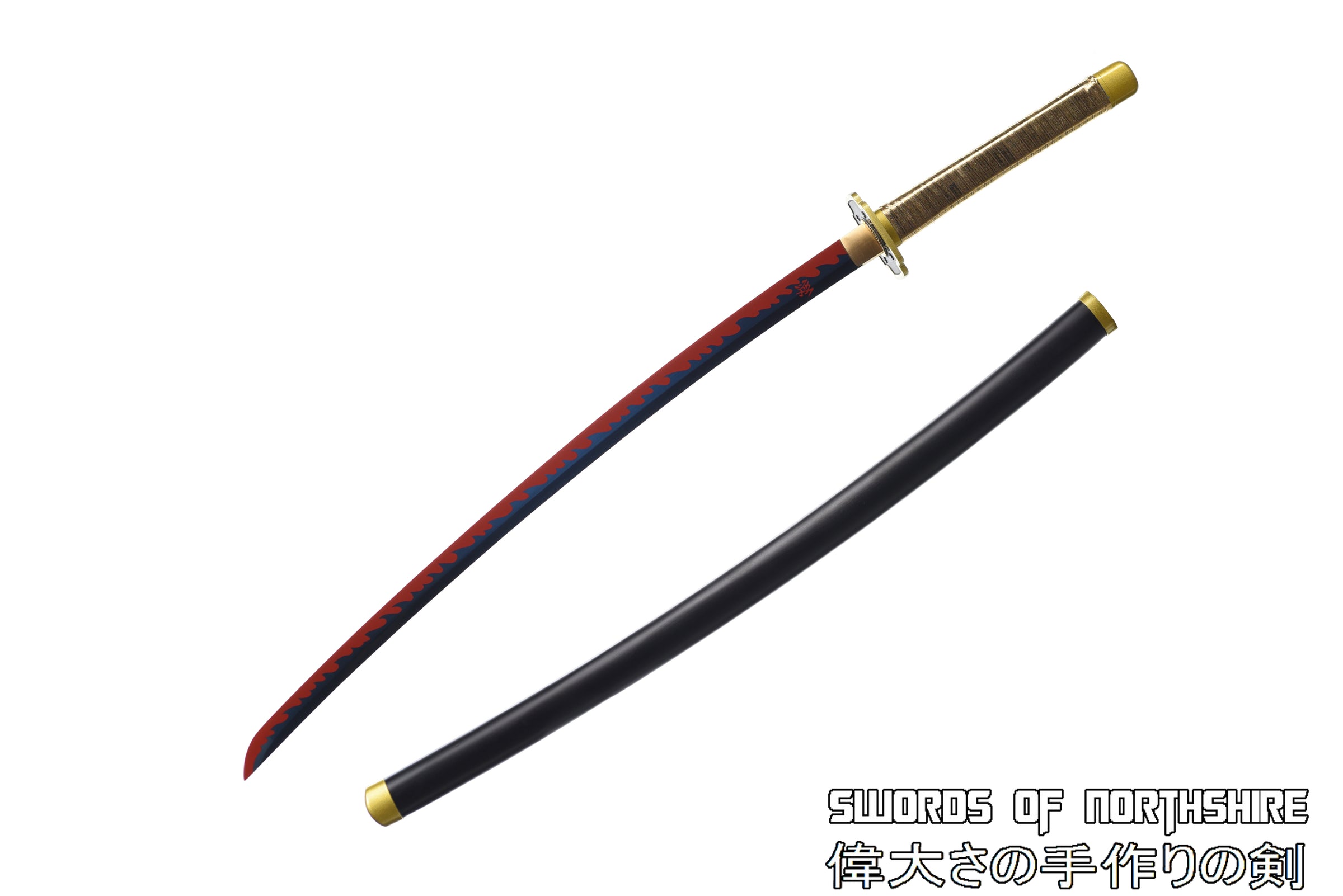 Yoriichi Tsugikuni Sword - Replica Nichirin Katana Sword - from Demon Slayer