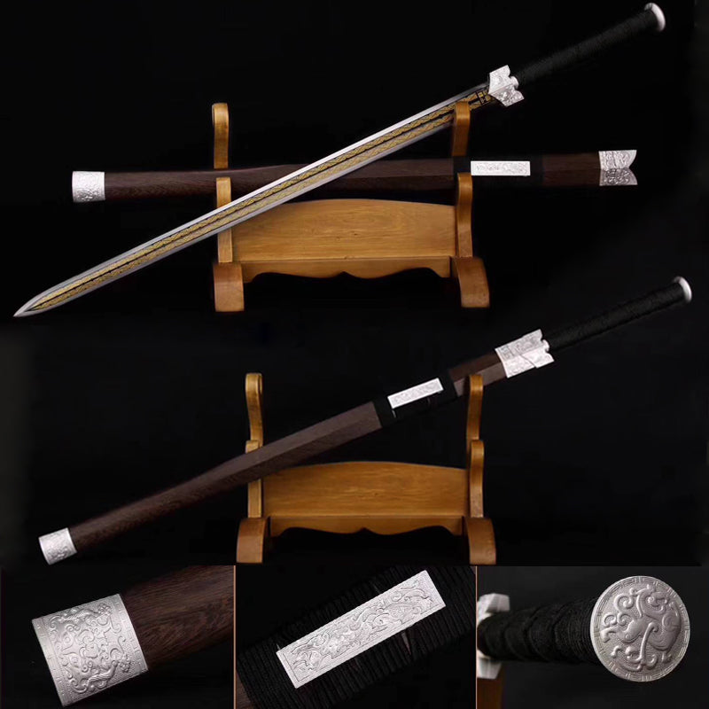 Chinese Sword,Broadsword Real,Martial Arts,Forged High Carbon Steel - Chinese Sword Store