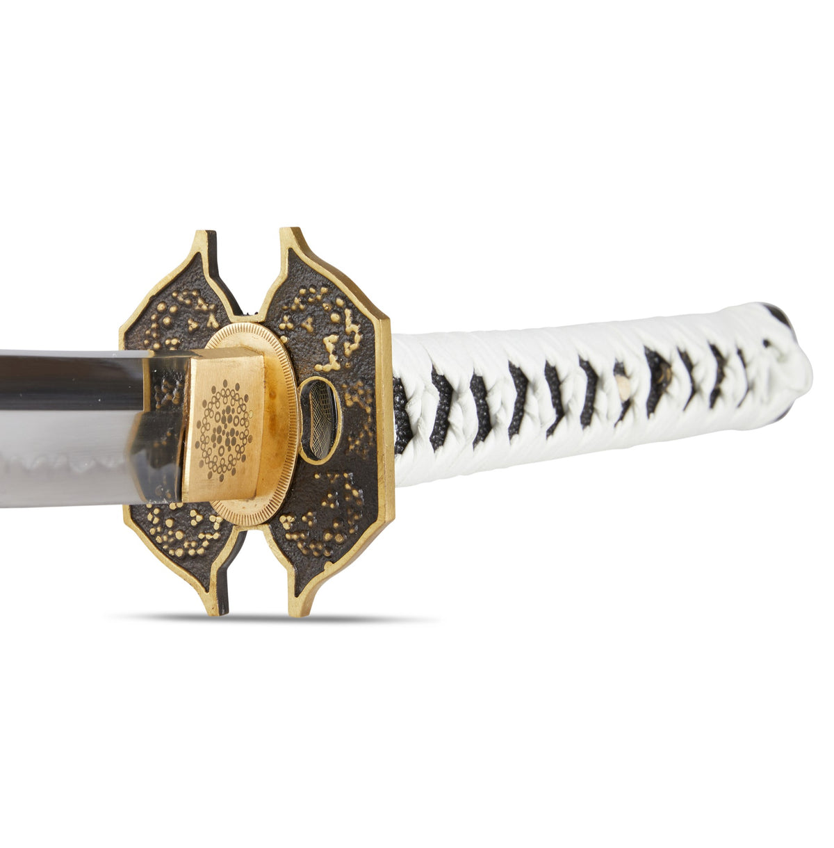 Devil May Cry Vergil Yamato White Black and Gold Katana Replica