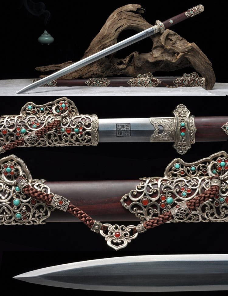 Ziying Tang Jian Hand Forged Folded Steel Battle Ready Martial