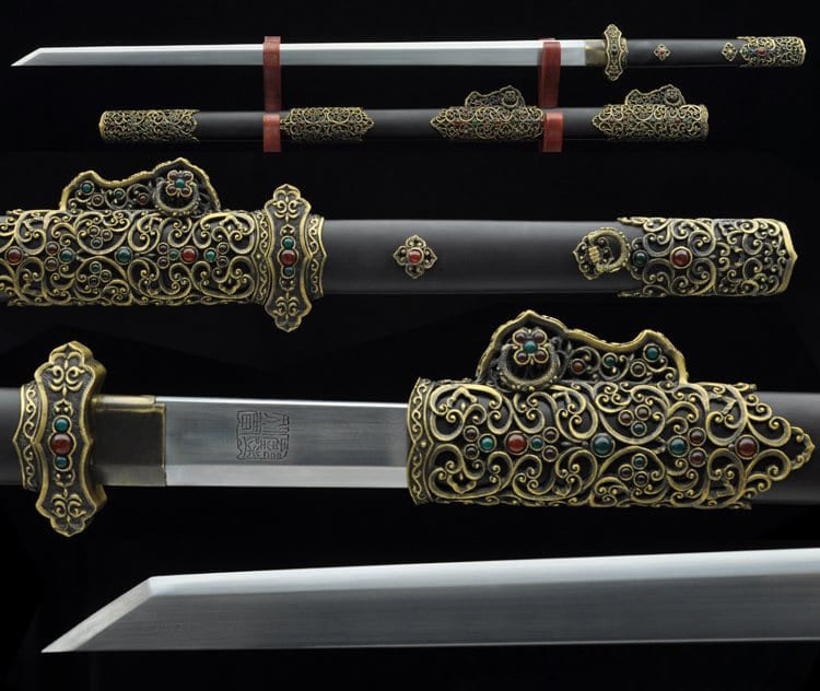 Ziying Tang Dao Hand Forged Folded Steel Battle Ready Martial Arts