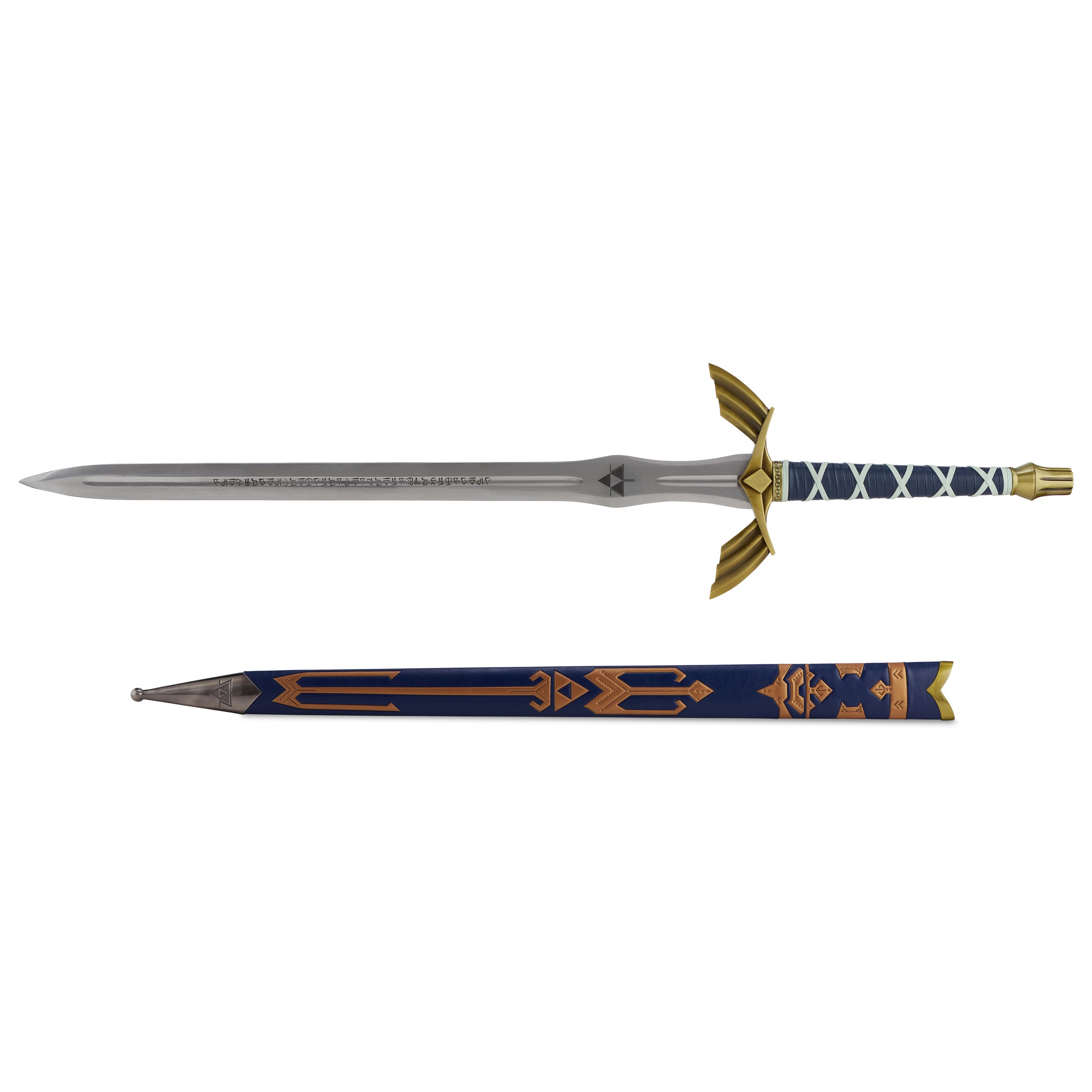 Legend of Zelda Master Sword Replica with Custom Hylian Scabbard