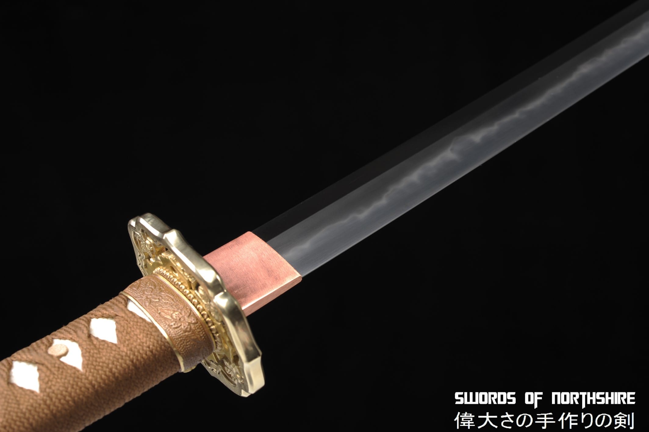 WW2 Shin Gunto Type 98 Japanese Officer Samurai Sword Clay Tempered 1095 Steel Katana