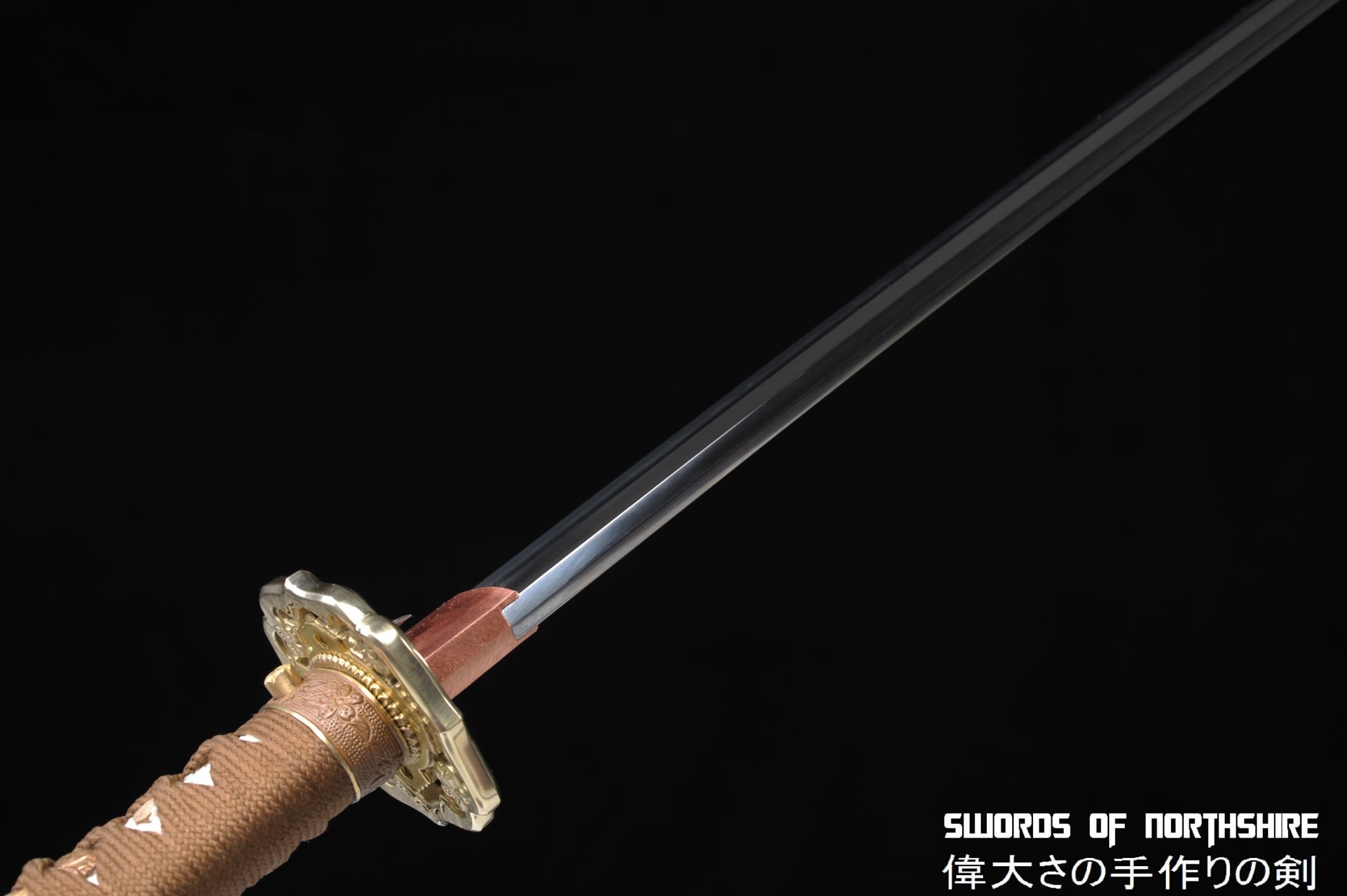 WW2 Shin Gunto Type 98 Japanese Officer Samurai Sword Clay Tempered 1095 Steel Katana