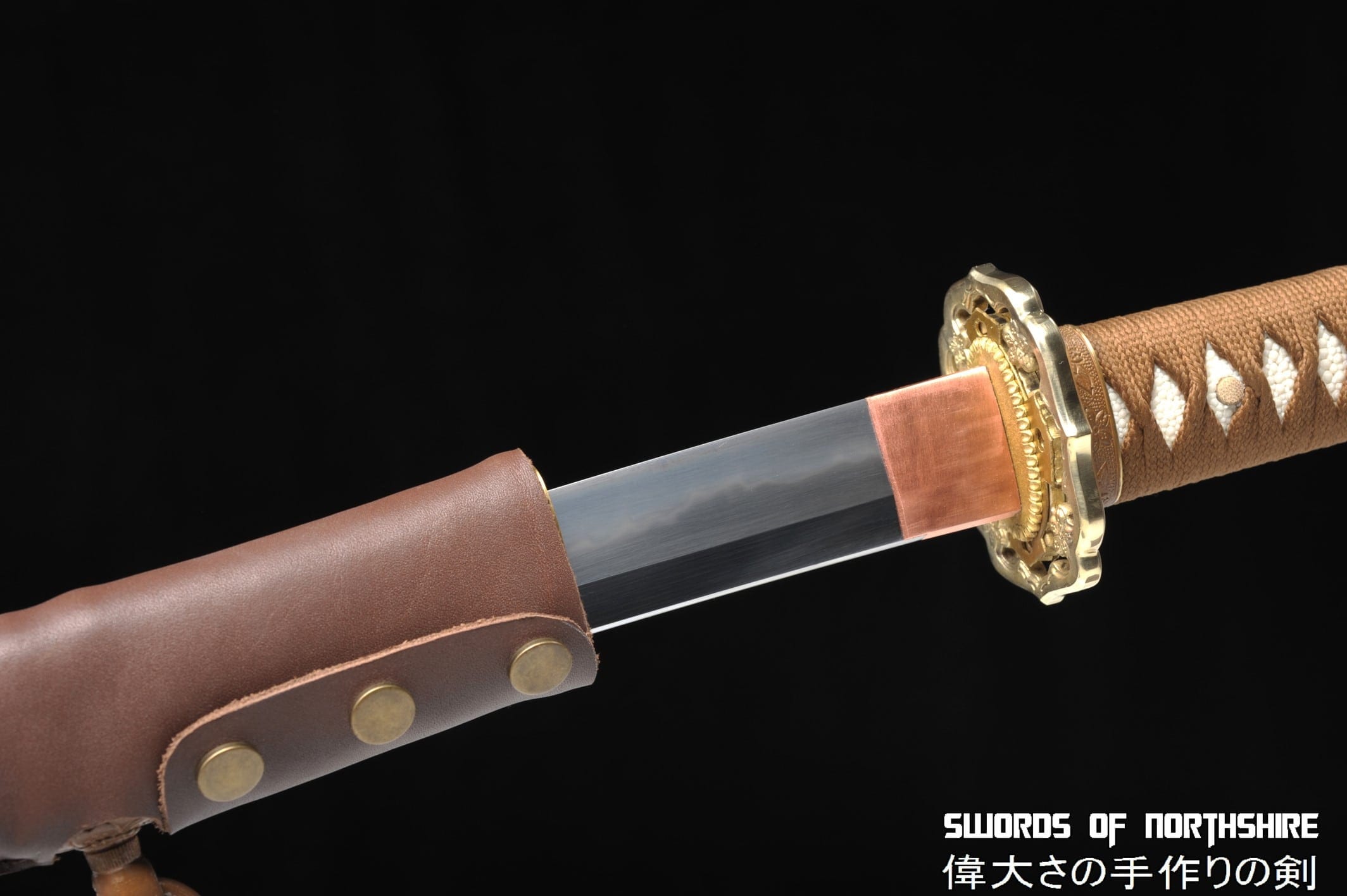 WW2 Shin Gunto Type 98 Japanese Officer Samurai Sword Clay Tempered 1095 Steel Katana