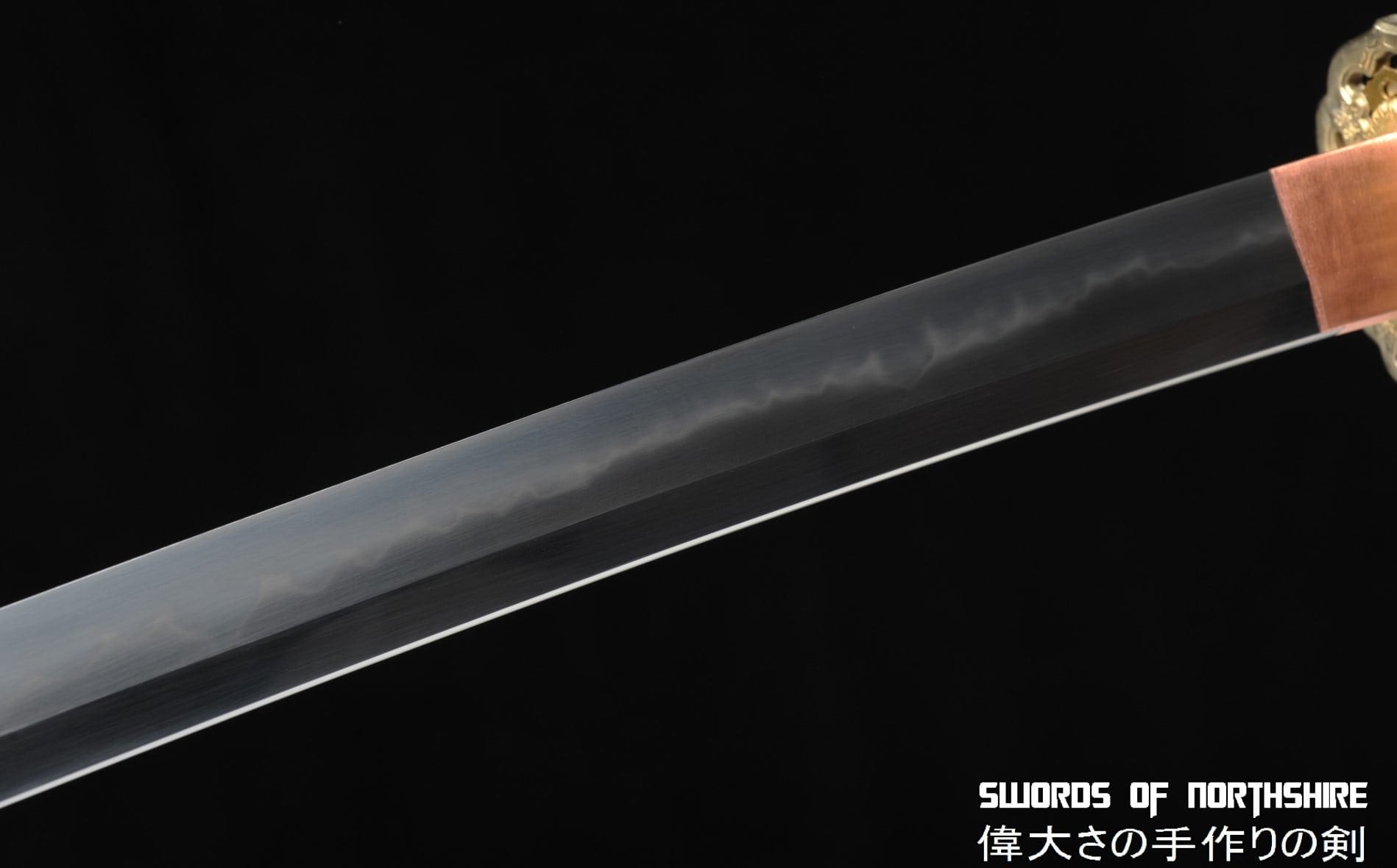 WW2 Shin Gunto Type 98 Japanese Officer Samurai Sword Clay Tempered 1095 Steel Katana