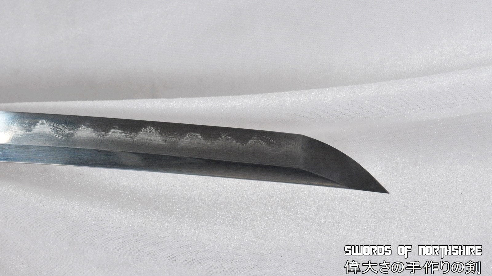 One Piece Yubashiri Roronoa Zoro Clay Tempered & Folded Steel Gyaku-Kobuse Katana Sword