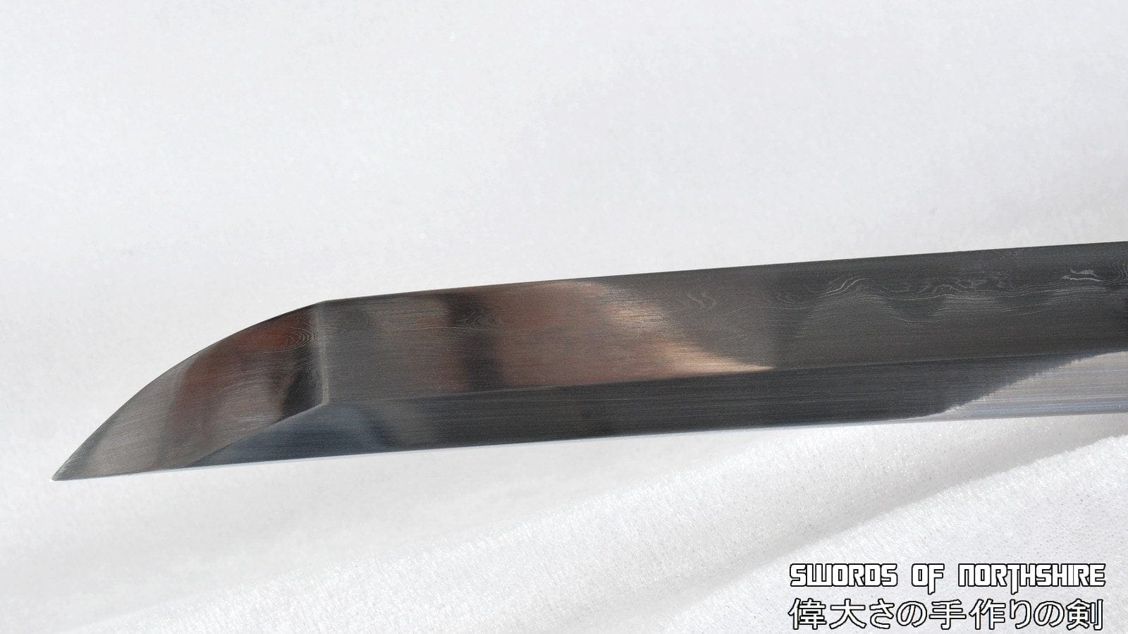 One Piece Yubashiri Roronoa Zoro Clay Tempered & Folded Steel Gyaku-Kobuse Katana Sword