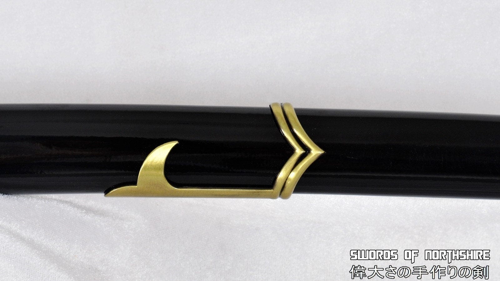 One Piece Yubashiri Roronoa Zoro Clay Tempered & Folded Steel Gyaku-Kobuse Katana Sword