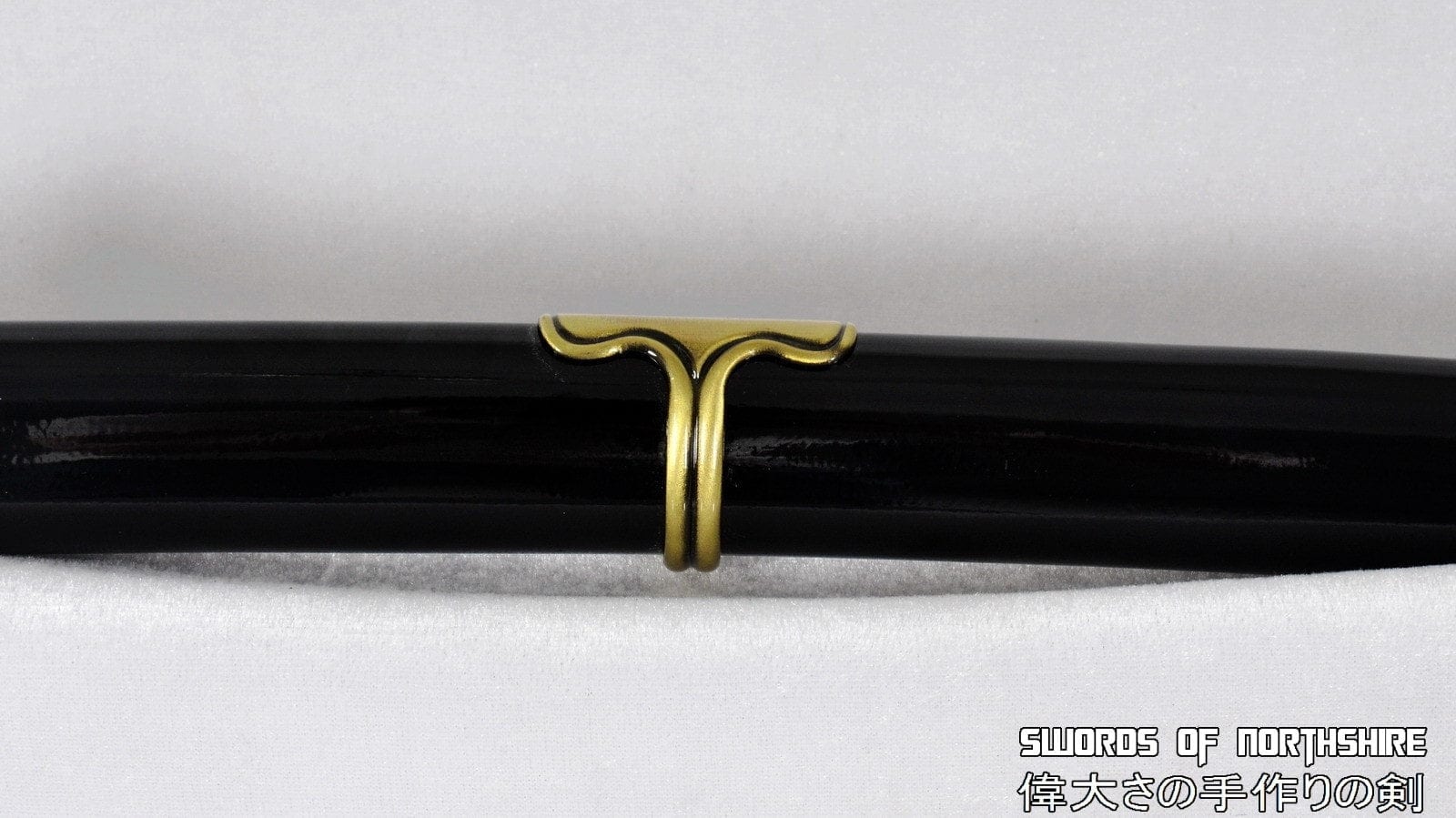 One Piece Yubashiri Roronoa Zoro Clay Tempered & Folded Steel Gyaku-Kobuse Katana Sword