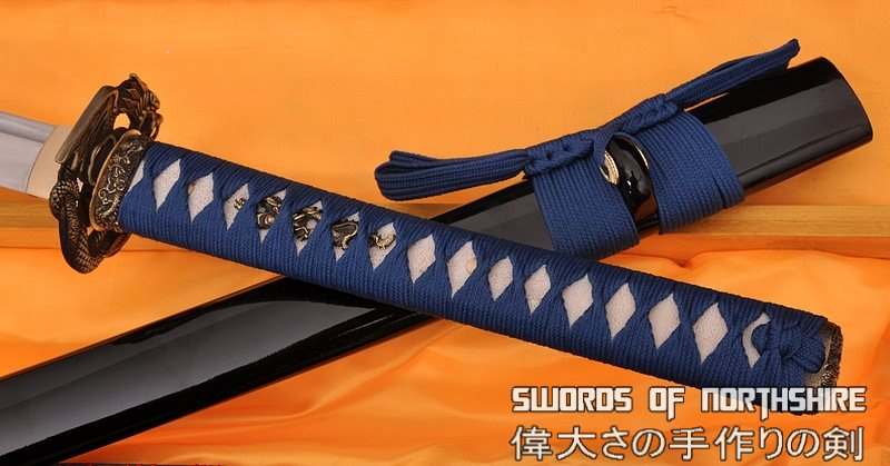 Hand Forged 1060 High Carbon Skyrim Blades Sword Dragon & Snake Martial Arts Iaito Katana