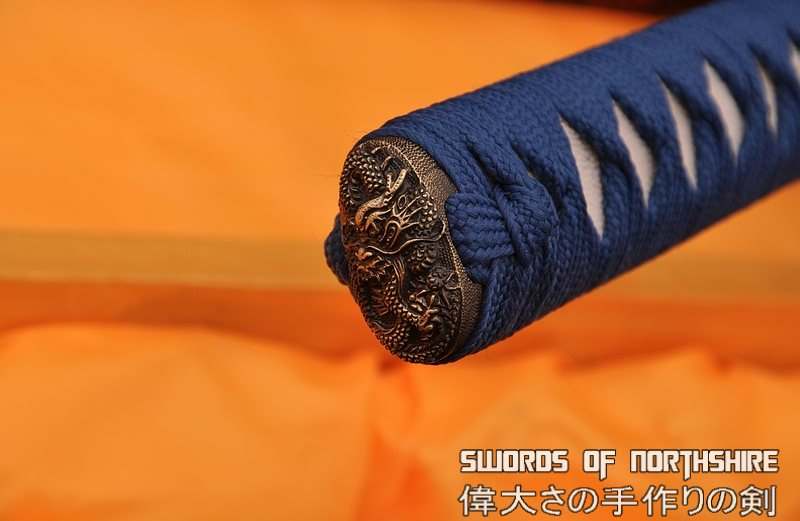 Hand Forged 1060 High Carbon Skyrim Blades Sword Dragon & Snake Martial Arts Iaito Katana