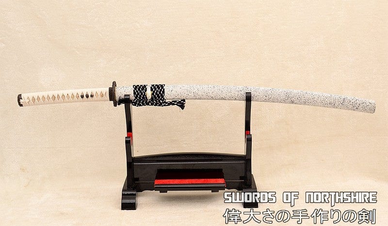 Snow Flower Hand Forged 9260 Spring Steel Japanese Samurai Sword Battle Ready Katana