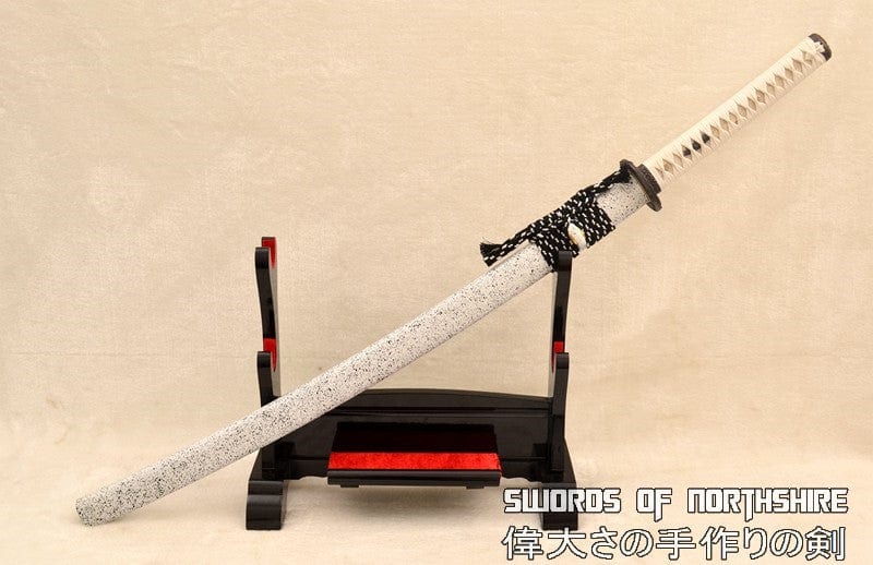 Snow Flower Hand Forged 9260 Spring Steel Japanese Samurai Sword Battle Ready Katana