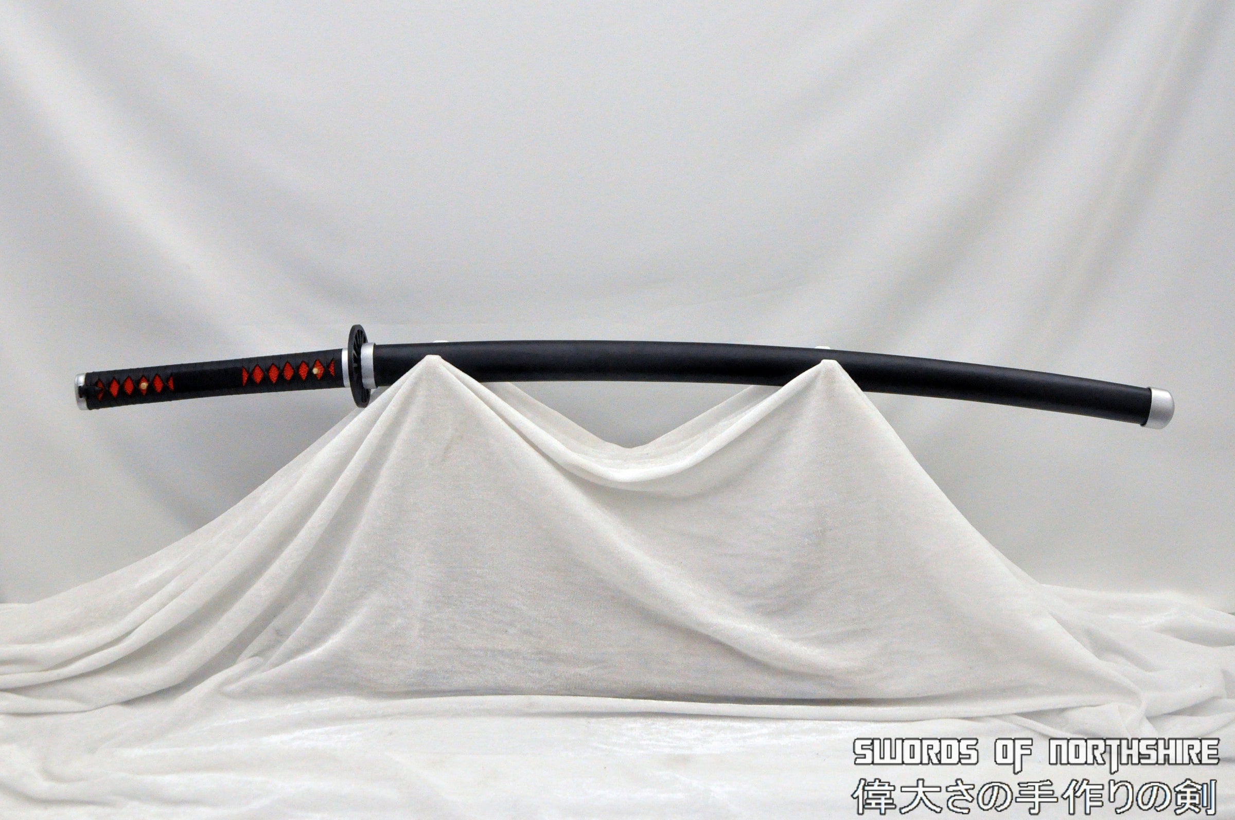 Demon Slayer Tanjiro Kamado Nichirin T10 Steel Japanese Katana Sword