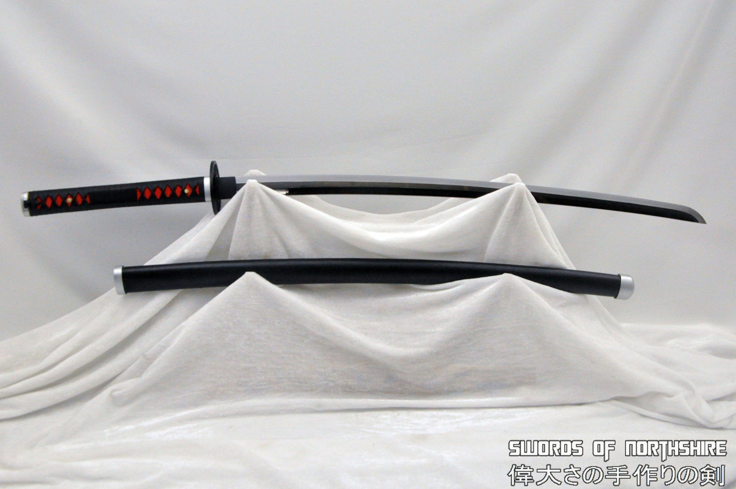 Demon Slayer Tanjiro Kamado Nichirin T10 Steel Japanese Katana Sword