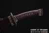 Ming Dynasty Dao Clay Tempered & Folded Damascus Steel Blade Chinese Sword Hazuya Polish