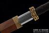 Han Dynasty Goujian Jian Hand Forged Folded Steel Blade Battle Ready Martial Arts Tai Chi Sword