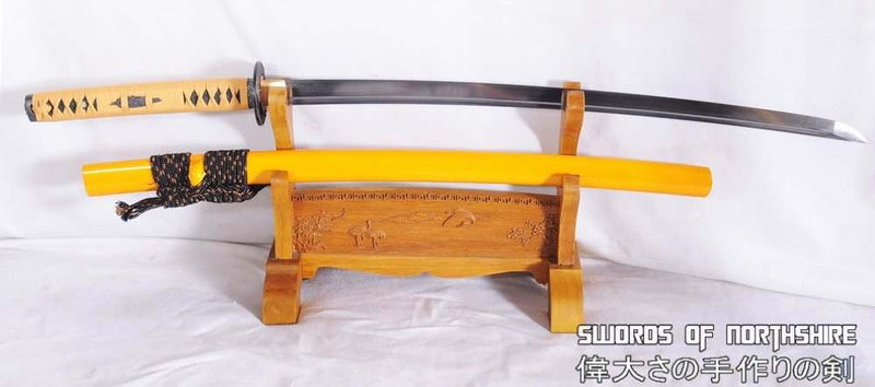 Hand Forged Folded Steel Blade Samurai Sword Sabaku No Senshi Katana