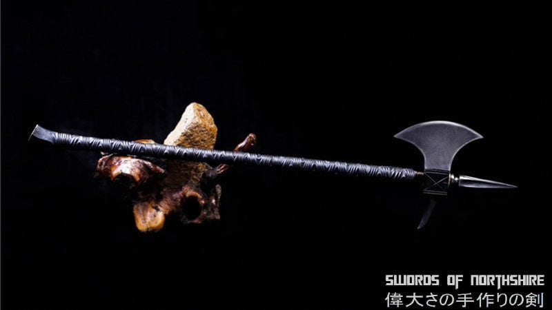 Full Steel Hand Forged Folded Steel Battle Ready Axe