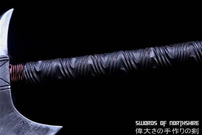 Full Steel Hand Forged Folded Steel Battle Ready Axe