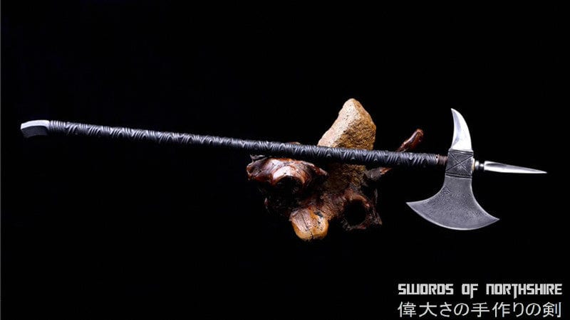 Full Steel Hand Forged Folded Steel Battle Ready Axe