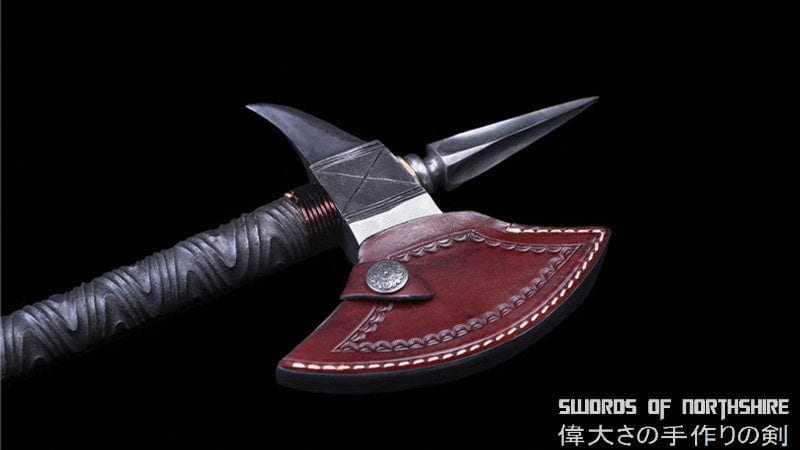 Full Steel Hand Forged Folded Steel Battle Ready Axe