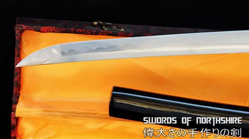 Hand Forged 1095 High Carbon Steel Unokubi Zukuri Eagle Katana