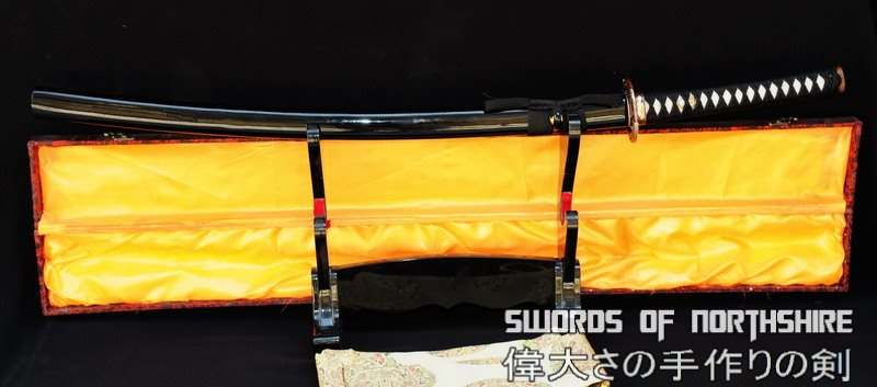 Hand Forged 1095 High Carbon Steel Unokubi Zukuri Eagle Katana