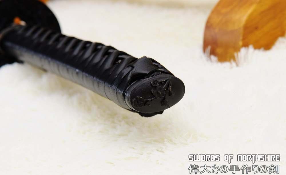 Clay Tempered 1095 High Carbon Steel All Black Samurai Katana Sword