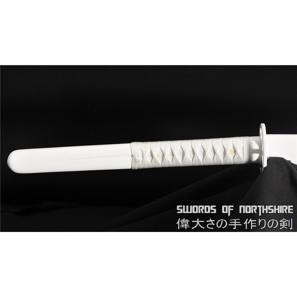 Bleach Rukia Kuchiki's Zanpakuto Anime Folded Steel Sode No Shirayuki Katana Samurai Sword