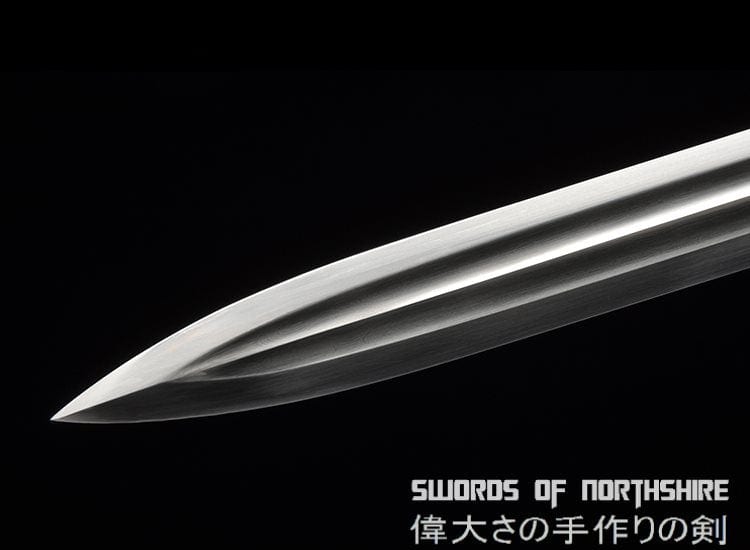 Han Dynasty Eight-Sided or Double Groove Blade Jian Hand Forged Folded Steel Chinese Sword