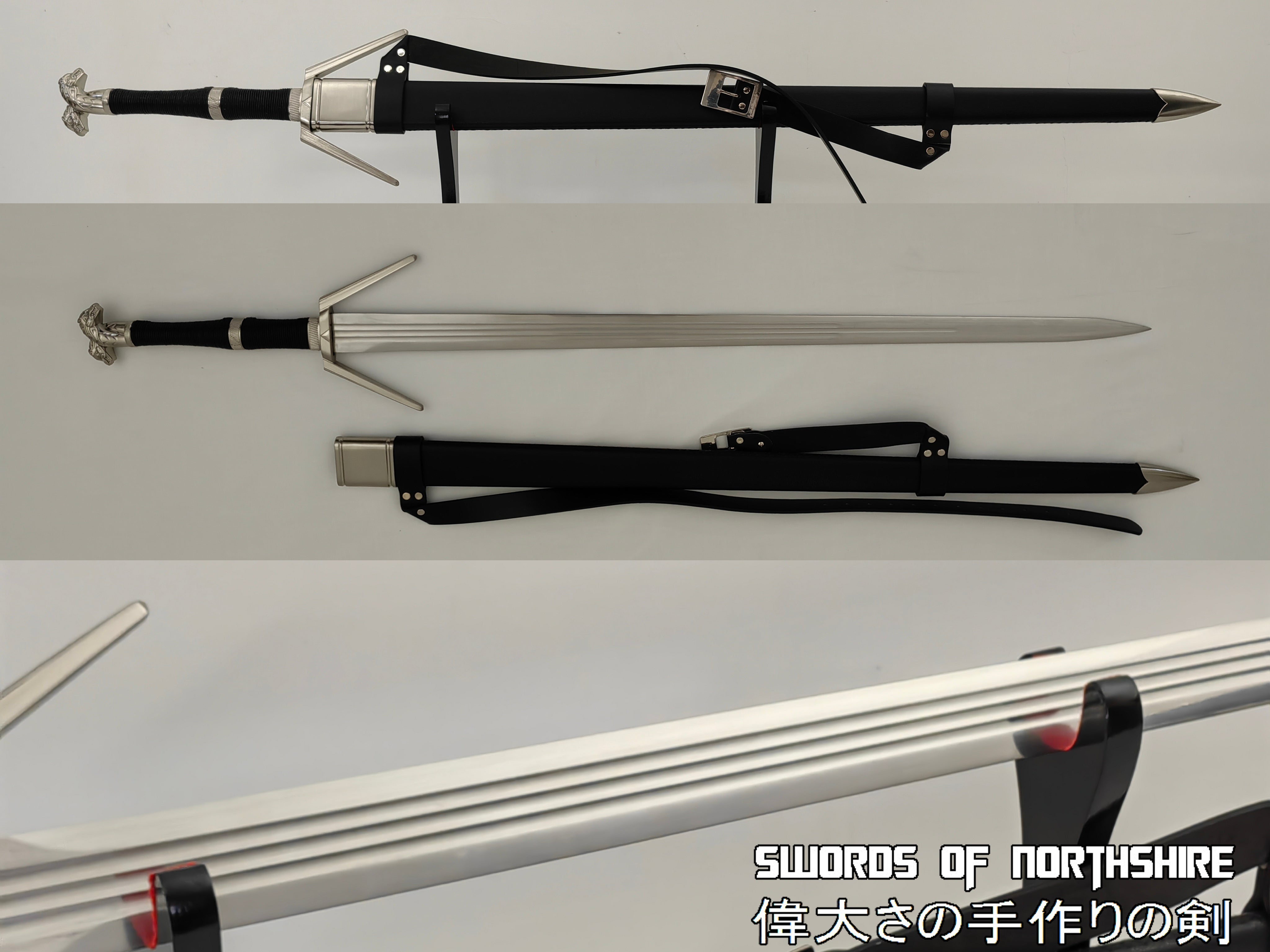 Witcher Silver Sword | Geralt of Rivia Sword from Witcher 3