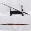 Lord of the Rings Strider's Ranger Sword Hand Forged 1095 Steel European 28" Straight Blade Broadsword