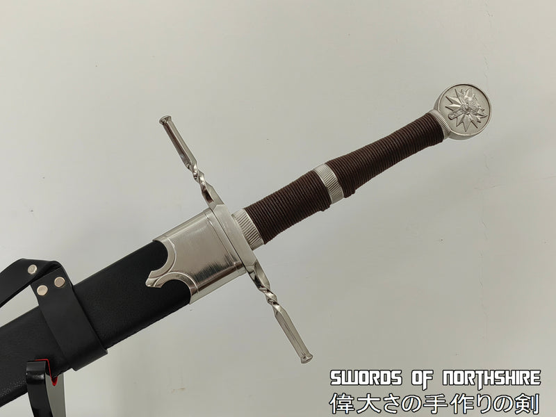 Geralt of Rivia's steel sword handle