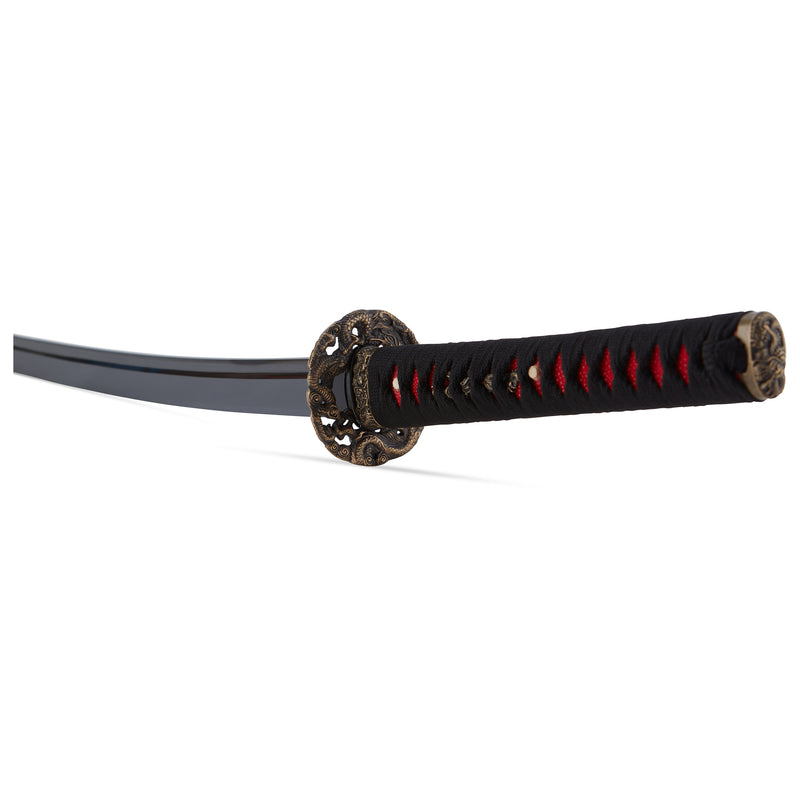 Blade Blade Samurai Katana Sword with Red and Black Handle