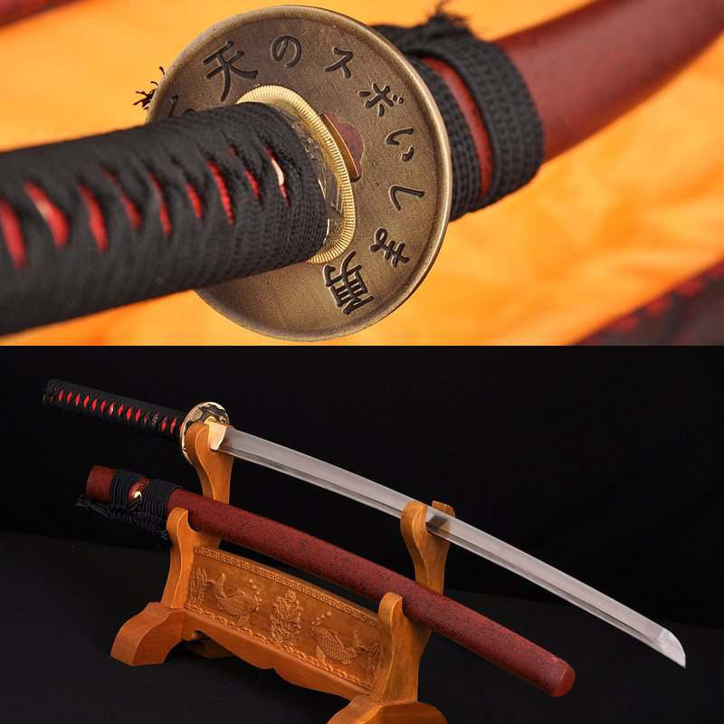 Hand Forged 1060 High Carbon Steel Blade Martial Arts Iaito Samurai Warrior Katana Sword