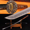 Gyaku-Kobuse Clay Tempered 1095 High Carbon Steel + Folded Steel Samurai Katana Sword