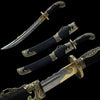 Qing Dao Folded Steel Blade Full Stingray Skin Wrap Chinese Martial Arts Sword Hazuya Polish