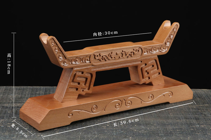 Pagoda Wooden Sword Display Stand