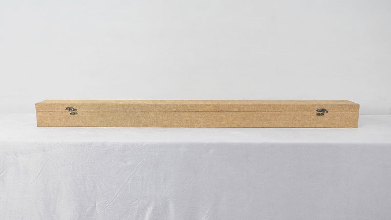 Protective Linen Display Case for Japanese Samurai Swords