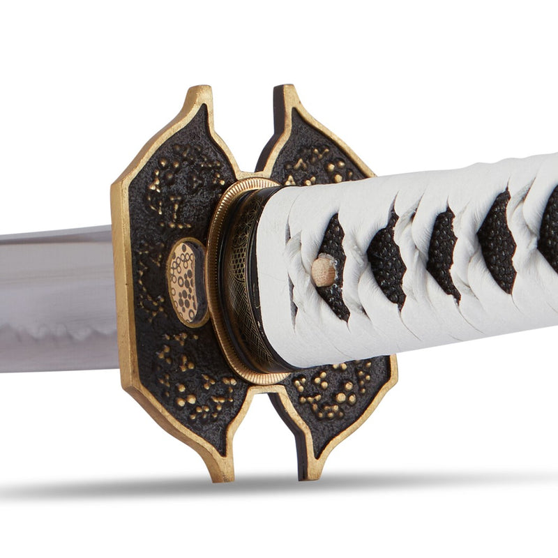 Devil May Cry Vergil Yamato White Black and Gold Katana Replica