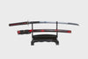 Blade Blade Samurai Katana Sword with Red and Black Handle