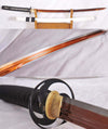 Kogarasu Maru 1095 High Carbon Red Steel Double-Edged Samurai Katana Little Crow Sword