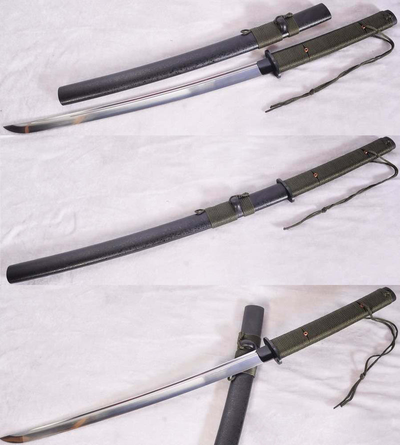 Hand Forged 1095 High Carbon Steel Tactical Outdoor Survival Wakizashi Sword