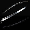 1095 High Carbon Steel Double Blade Clay Tempered Twinblade Wakizashi Samurai Sword