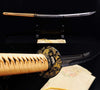 1095 High Carbon Steel Blade Nagimaki Samurai Naginata Katana Nagamaki Sword