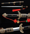 Qianlong Sword Folded Steel Copper Fittings Kung Fu Chinese Martial Arts Wushu Tai Chi Jian