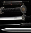 Han Dynasty Jian Hand Forged Folded Steel Blade Chinese Martial Arts Wushu Tai Chi Sword