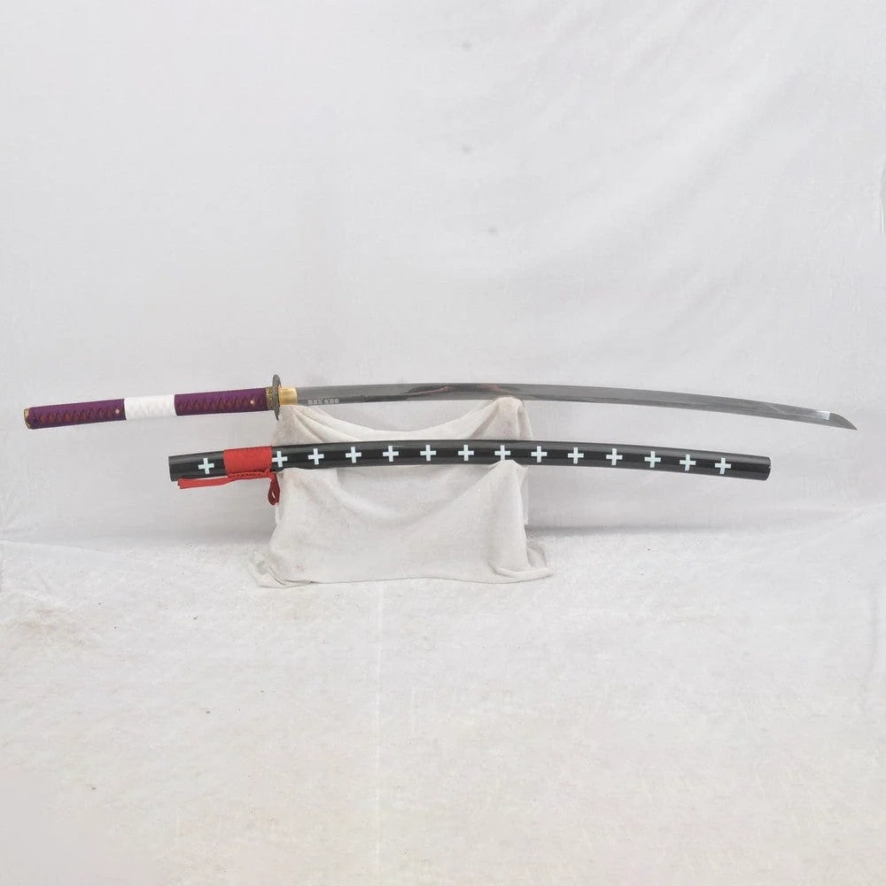 Trafalgar Law One Piece Kikoku Sword Hand Forged 1060 High Carbon Steel Blade Nodachi